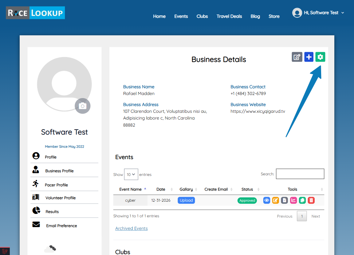 Access Timing Companies Settings